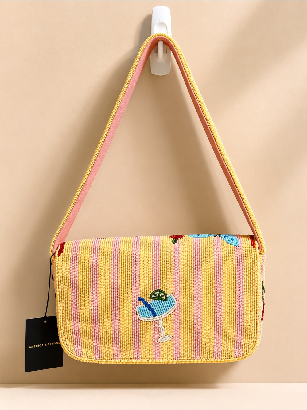 La Doce Vita Beaded Shoulder Bag - Picture 2 of 5